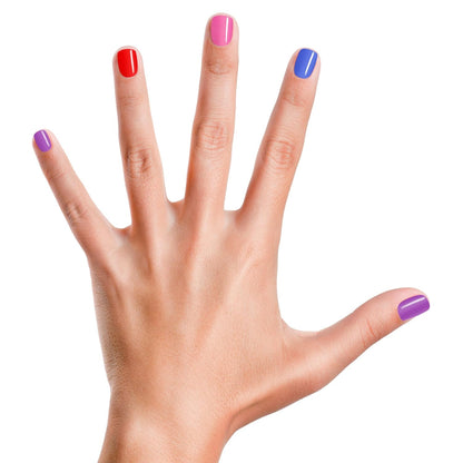PIGGY PAINT Non-Toxic Girls Nail Polish Set - Safe, Chemical-Free & Scented | 4 Color Collection