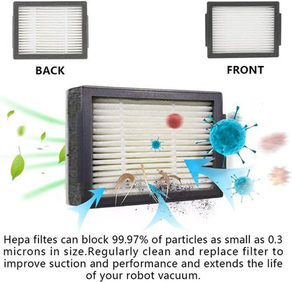 iRobot 24PK Replacement Parts Kit - Compatible with Roomba E & I & J Series - Includes Brushes & Filters