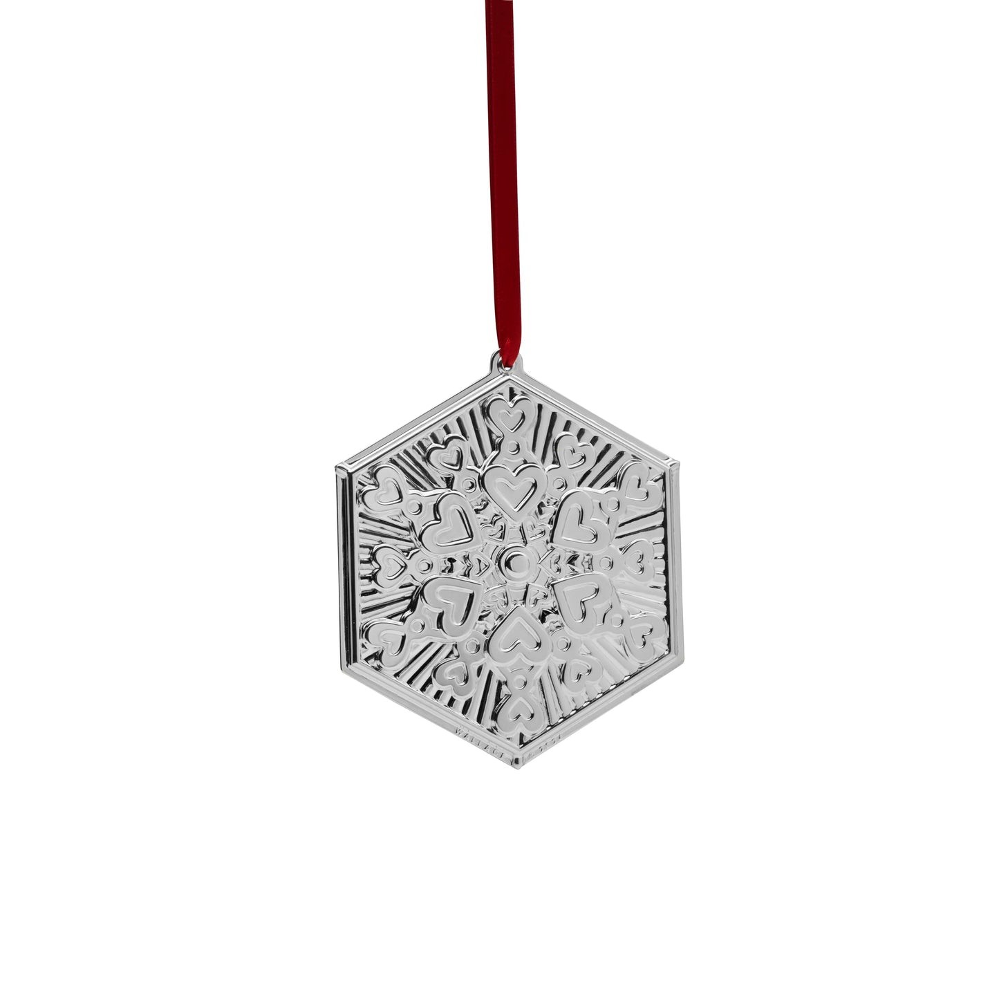 Wallace 2024 Silver Plated Snowflake Ornament 4th Edition