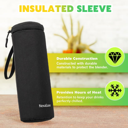 Skiennix Portable Blender - 20 OZ Personal Juicer for Smoothies & Shakes | USB-C Rechargeable, Travel Lid