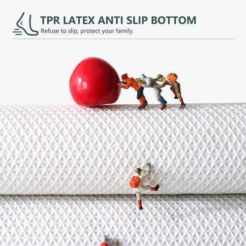 APROPHIC Cherry Cute Bath Mats for Bathroom Decor, Coquette Bow Non-Slip Absorbent Bathroom Rugs, Fruit Fluffy Shower Rug for Bathtub Sink, Washable, 20x30 in, Pink