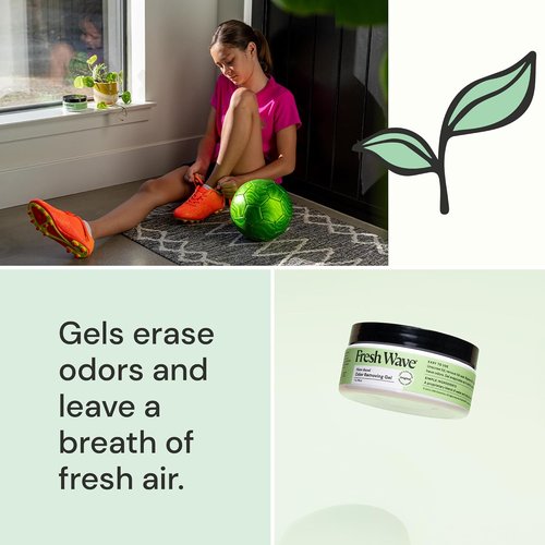 Fresh Wave Odor Removing Gel - Natural Plant-Based Odor Absorbers | 7 oz. Pack of 3 for Home Use