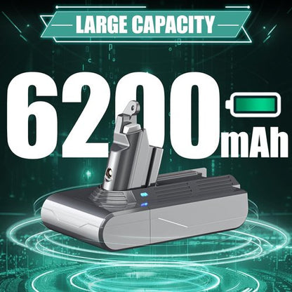 EGR Upgrade 21.6V V6 Battery Replacement - Compatible with Dyson V6 Animal & More | High Capacity