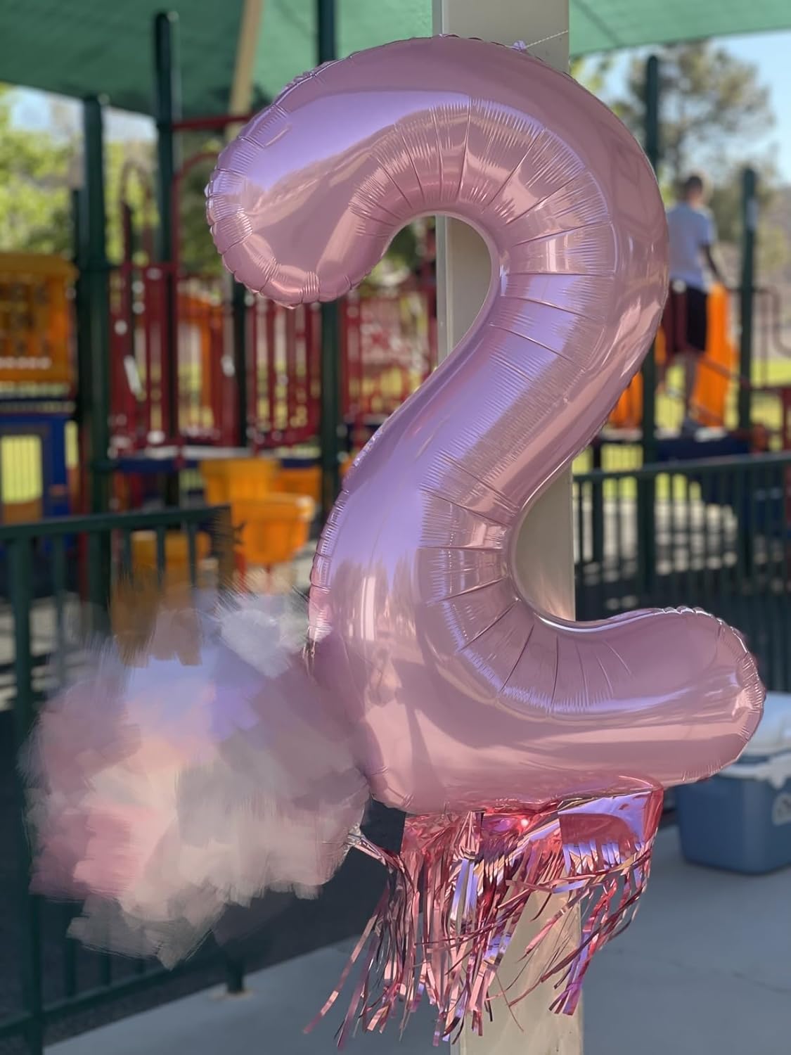 Number Balloons | 40 Inch Pearl Pink 24-Pack | Perfect for Happy Birthday & Wedding Celebrations