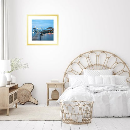 JCJMY 18x18 Picture Frame Gold with 14x14 Mat, Display Photo 14x14 with Mat or 18 x 18 Without Mat, Wall Hanging Large 18x18 Poster Frame with Shatter Resistant Plexiglass, Gold