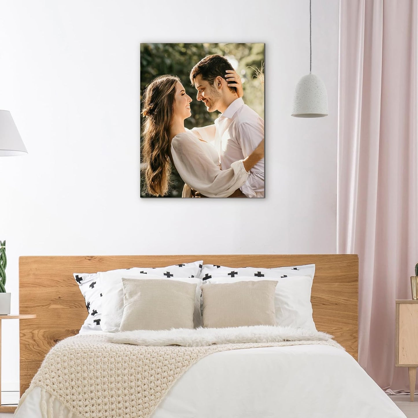 WayToLight Custom Canvas Prints - Personalized Framed Wall Art for Home Decor | Ideal Christmas Gifts (8" x 10")