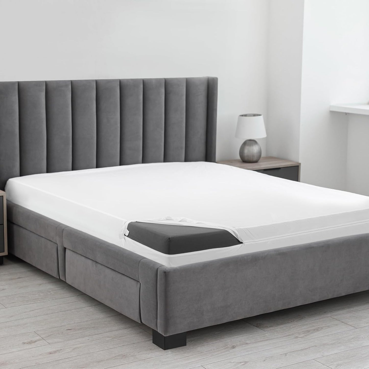 Utopia Bedding Waterproof Mattress Protector - Twin Size, 12-Inch Deep, Dust Mite & Bed Bug Proof Encasement