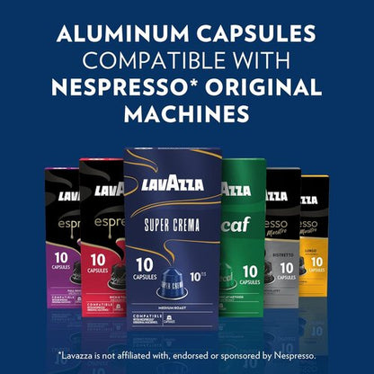 Lavazza Espresso Capsules - Favorites Collection for Nespresso Machines | Light, Medium & Dark Roasts (60 Count)