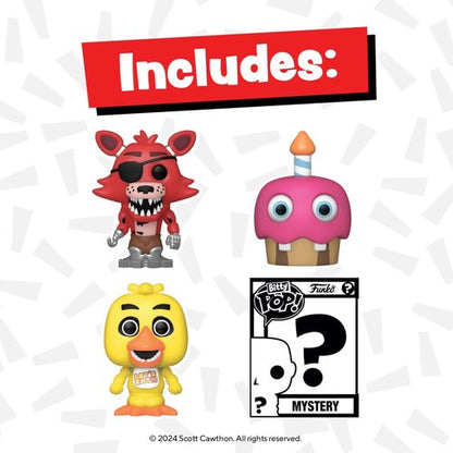 Funko Bitty POP! Five Nights at Freddy's Foxy & Mystery Mini Figure - 0.9 Inch Collectible Gift Idea