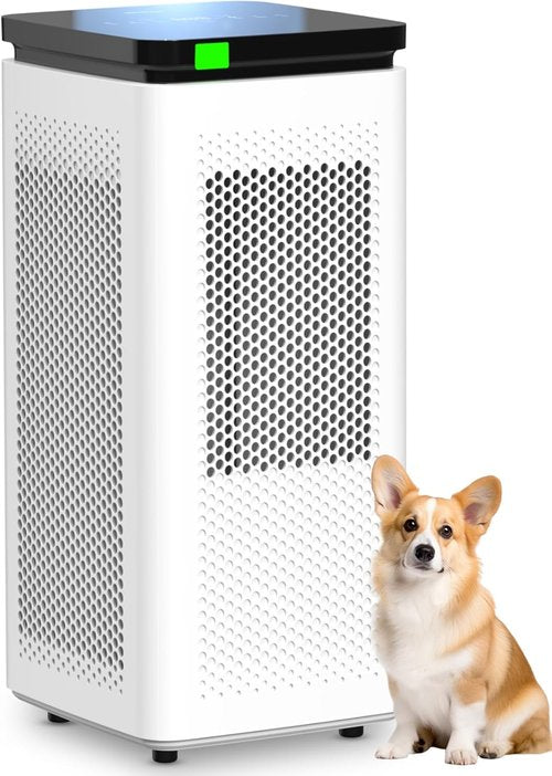 **Air Purifiers | H13 True HEPA Filtration for Large Rooms Up to 3500 Ft² - 235 CFM CADR, Quiet 30dB Mode**