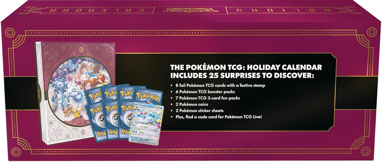 Pokémon TCG Holiday Calendar 2025 - Exclusive Collectible Cards & Surprises