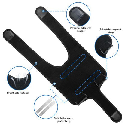 Elbow Brace for Ulnar Nerve Entrapment Splint, Elbow Splint, Cubital Tunnel Brace for Sleeping, Cubital Tunnel Syndrome Adjustable Stabilizer Elbow Support Fits for Men and Women 1 PCS