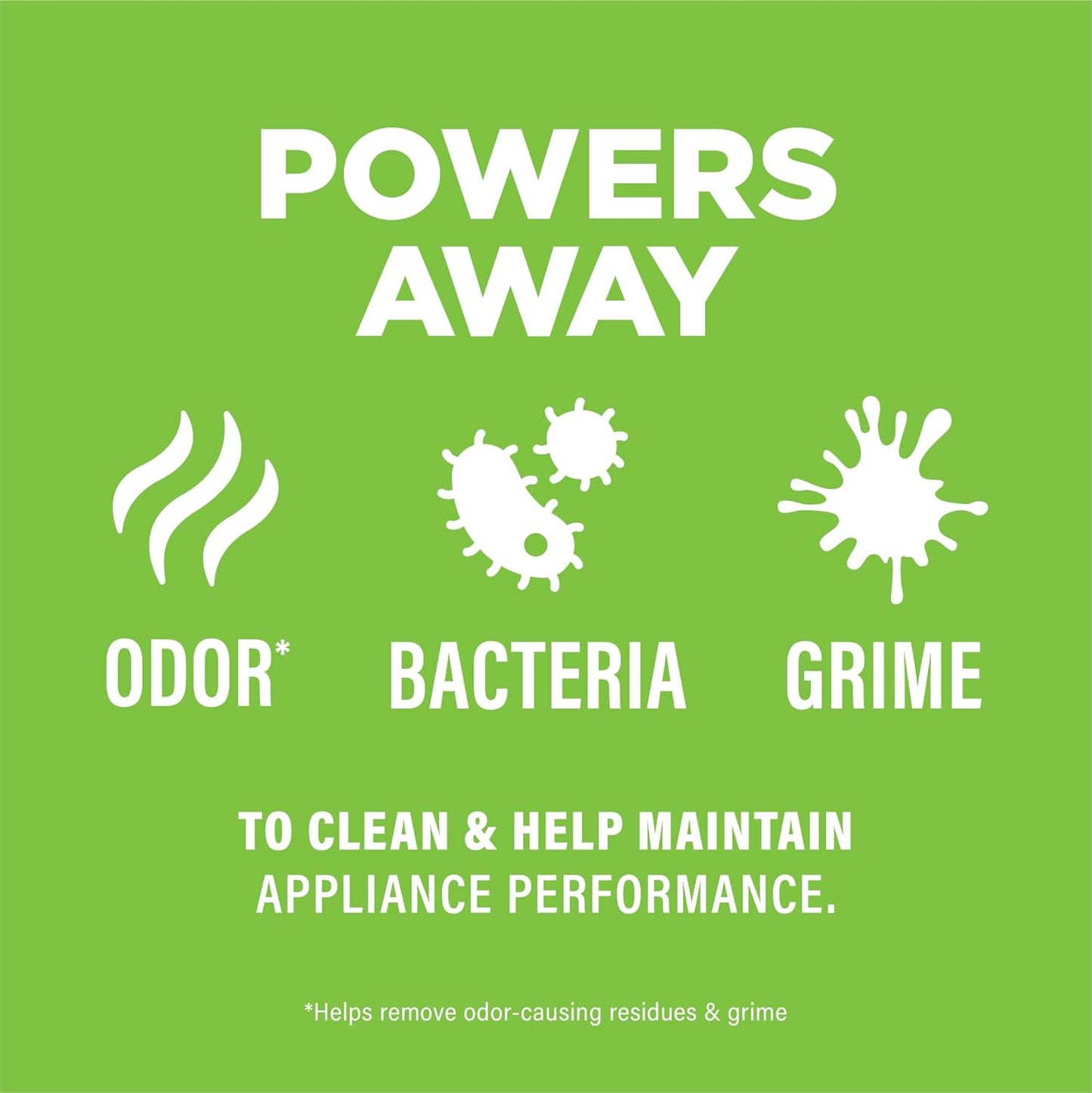 Affresh Washing Machine Cleaner - Eliminate Odor Causing Bacteria & Grime | 5 Time Release Tablets, 5 Month Supply