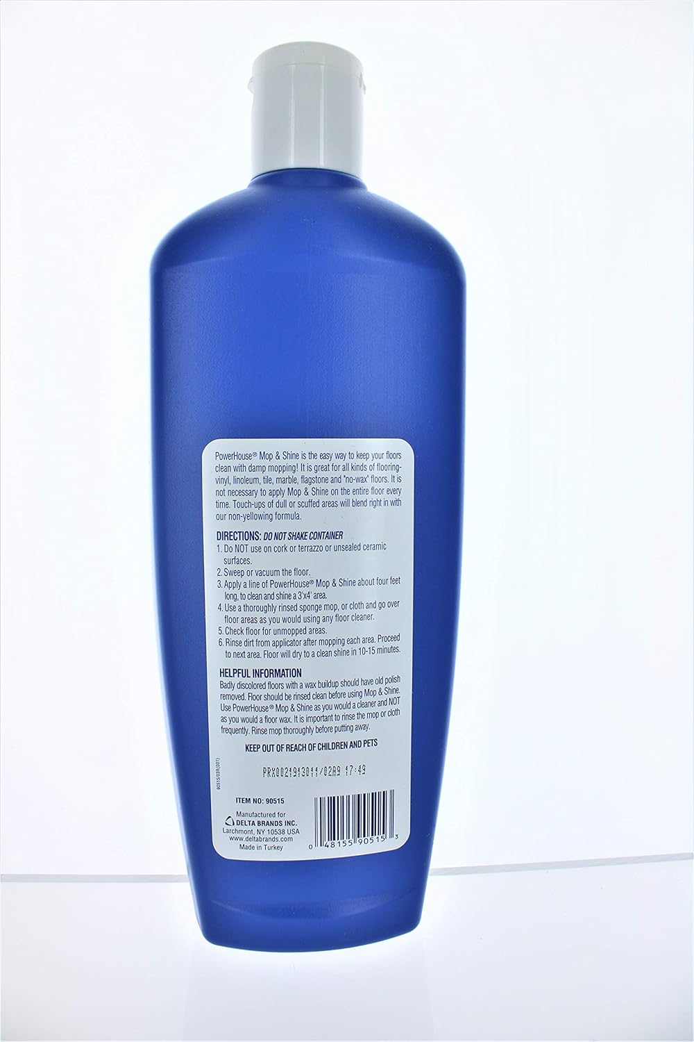 Regine Switzerland Mop & Shine Floor Cleaner - 20 Oz | Streak-Free Shine & Deep Clean
