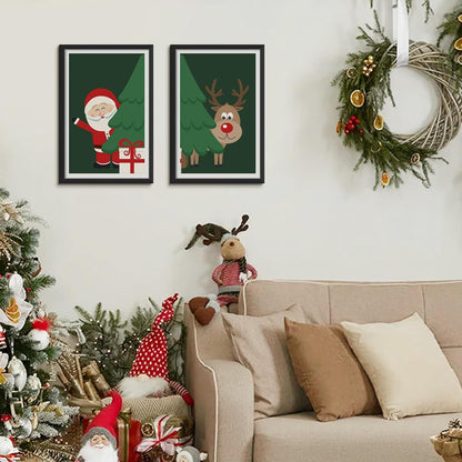 Upsimples 12x18 Picture Frame Set of 5 - Stylish Black Frames for 11x17 or 12x18 Photos