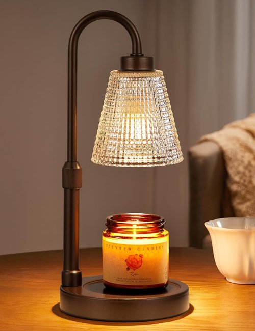 Innqoo Candle Warmer Lamp - Dimmable & Adjustable with Timer for Jar Candles | Perfect Gift for Women & Home Decor