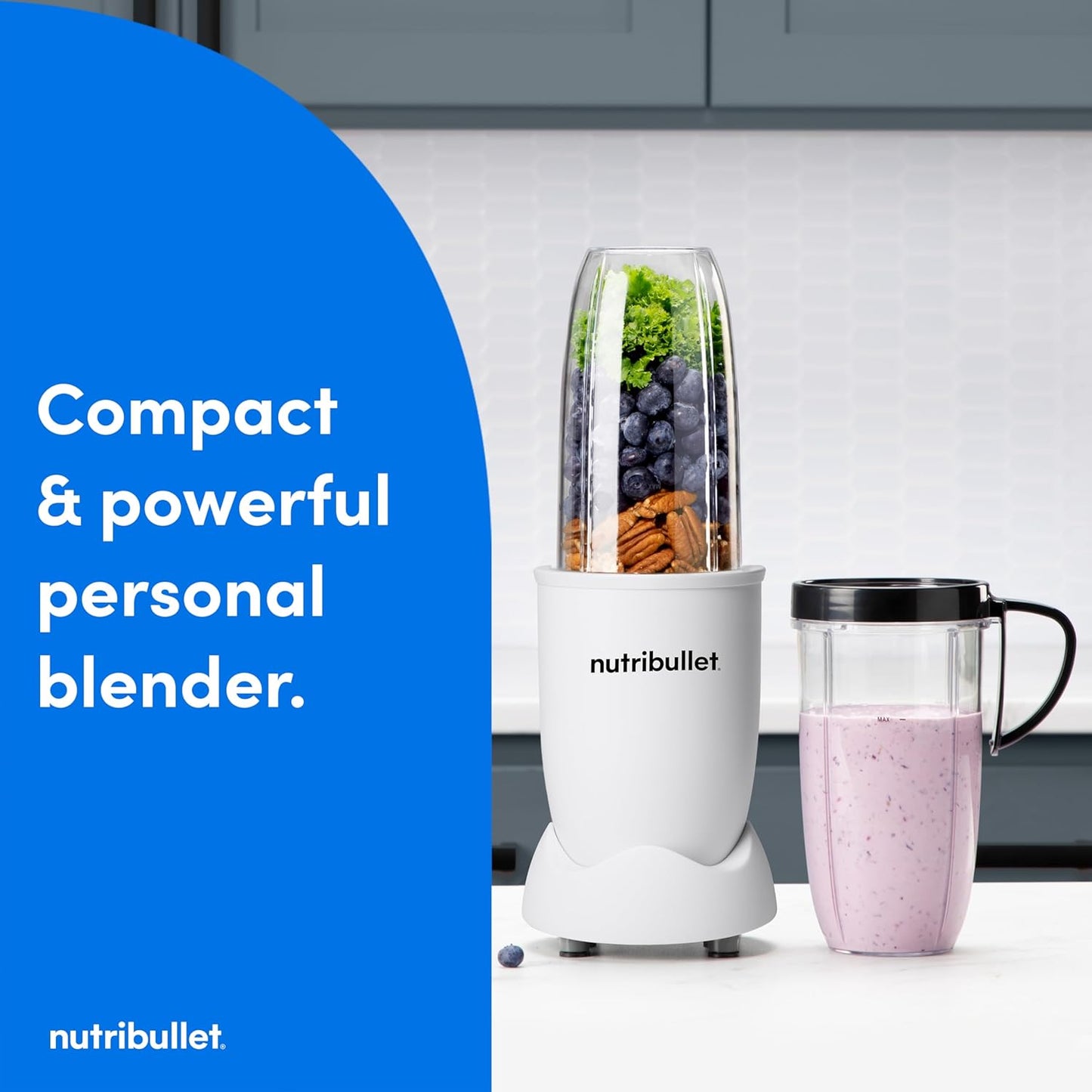 Nutribullet Pro Nutrient Extractor - 900W Power for Smoothies & Juices | Matte White Finish