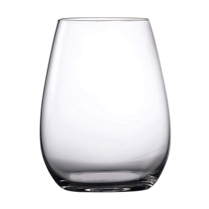 Marquis By Waterford Moments Stemless Wine Glass Set of 4, 4 Count (Pack of 1), Clear