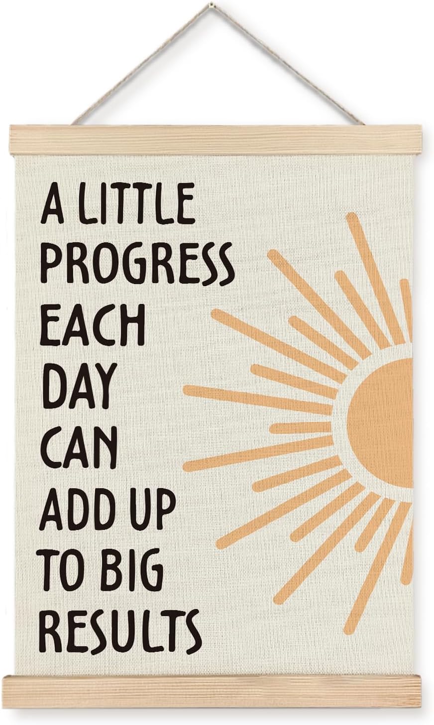 Supwhd Positive Affirmations Wall Art - Inspirational Motivational Quotes for Office & Home | 12x16 Inches