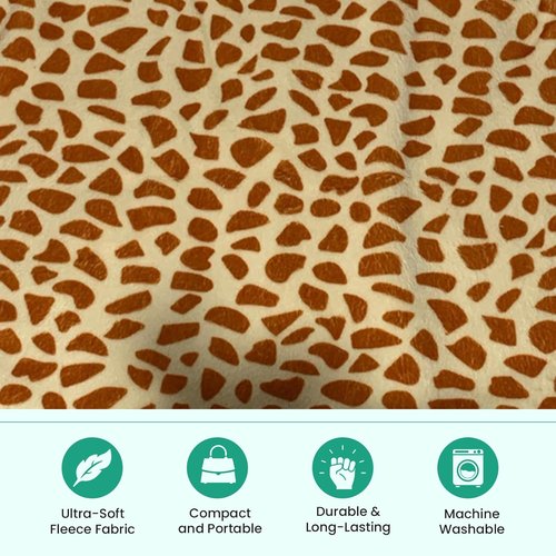 Giraffe Security Blanket - Ultra-Soft Baby Lovey for Sensory Comfort & Sleep Support | Machine Washable, Newborn & Toddler
