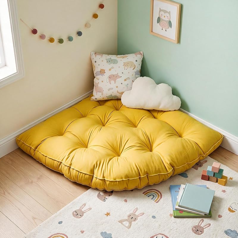 ShowyLive Large Corner Floor Cushion - 39.37
