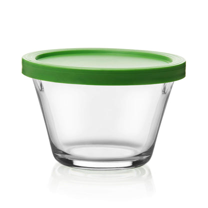 Libbey Baker's Basics 6-Piece Glass Ramekin Set with Lids