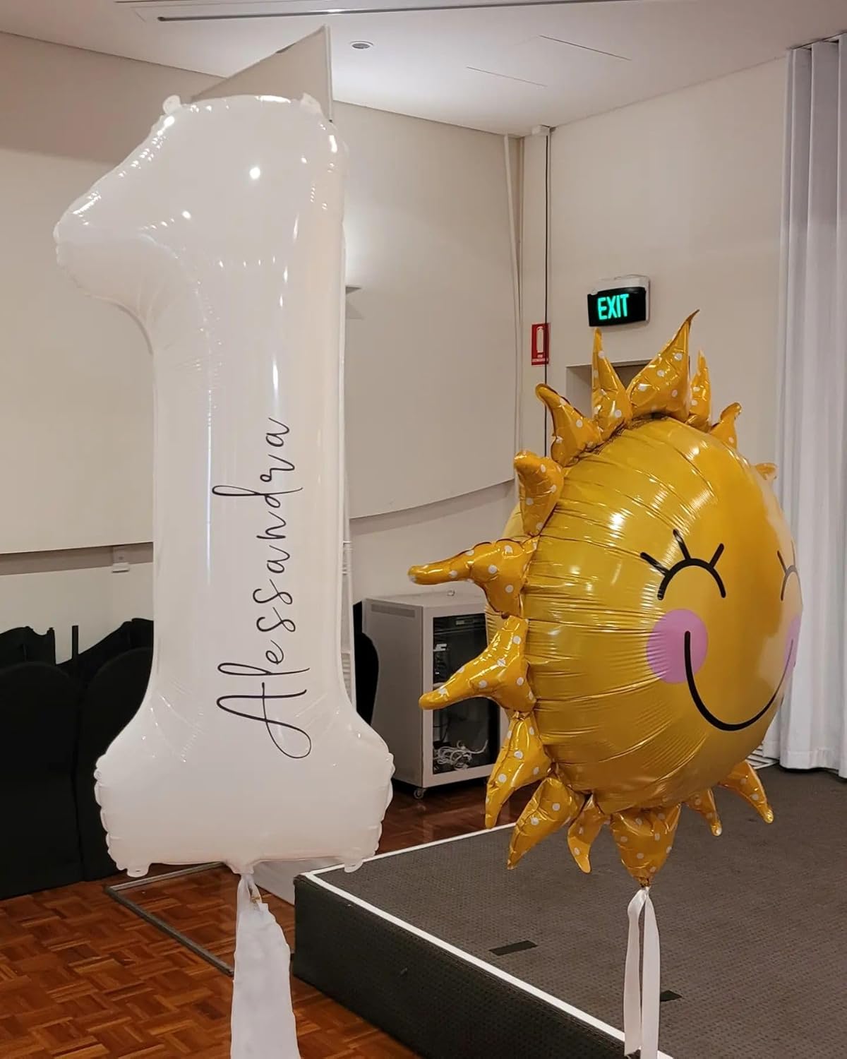 Translucent Number 11 Balloon - 40 Inch White Birthday Decoration for 11th Year Party Supplies