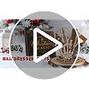 Hairdresser Christmas Ornament - Hair Stylist Gift for Hair Professionals