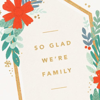 Hallmark Signature Christmas Card - Heartwarming Family Design | Perfect for Holiday Greetings