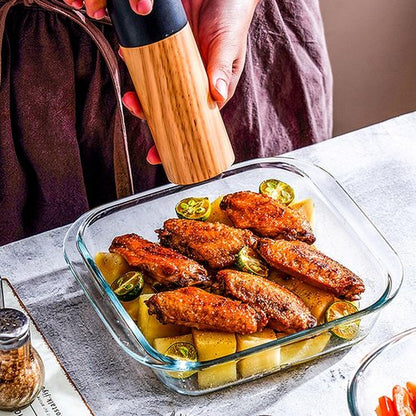 9x9In Square Baking Dish | 2.4QT Glass Baking Pan - Perfect for Oven Baking