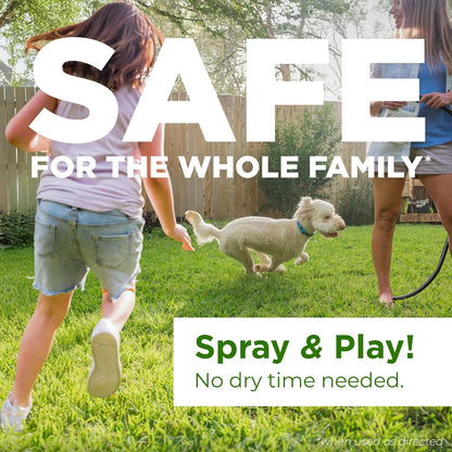 Wondercide - Natural Flea, Tick & Mosquito Yard Spray - Safe for Pets & Kids - 32 oz