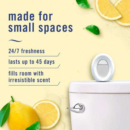 Febreze Small Spaces Air Freshener - Odor-Fighting Plug-In Alternative | 4 Count for Home & Bathroom