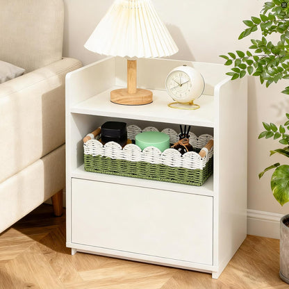 Regine Switzerland Scalloped Edge Toilet Paper Storage Basket - Handwoven Paper Rope Design | Perfect for Bathroom Decor & Over Toilet Storage