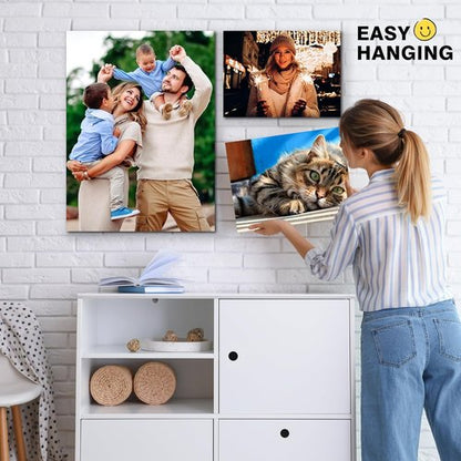 Custom Canvas Prints by Ship Next Day - Personalized Wall Art for Living Room & Bedroom | 8"x10" Framed Photo Gifts