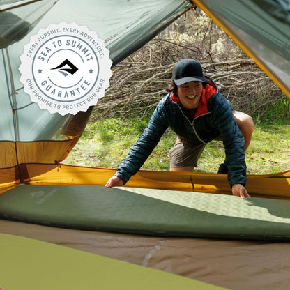 Sea to Summit Camp Self-Inflating Foam Sleeping Mat for Camping and Backpacking - Tapered - Regular (72 x 22 x 1.5 inches)