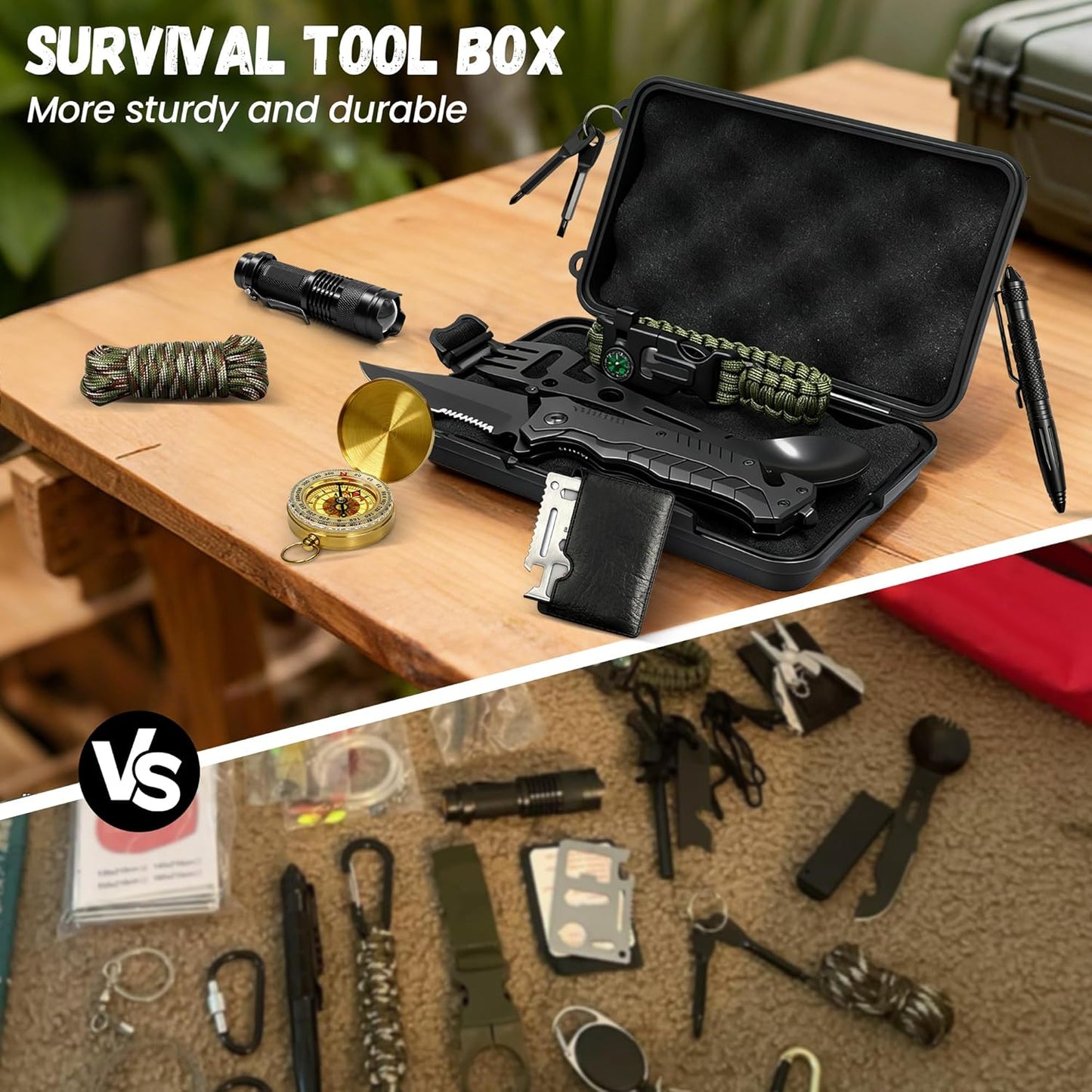Survival Kit Advent Calendar 2025 - Essential Gear for Outdoor Adventurers | 24 Days of Cool Gadgets