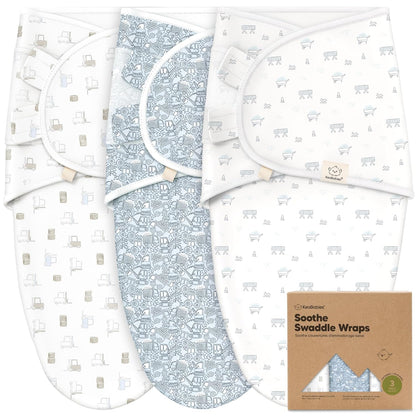 Organic Baby Swaddle Sleep Sacks by [Brand Name] - Soft & Snug for Newborns 0-3 Months | 3-Pack