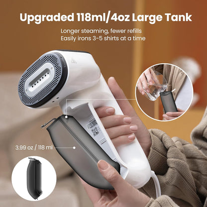 Neakasa Magic 1 Handheld Vacuum Steamer - 2300Pa Suction with AirIron Technology for Travel Use
