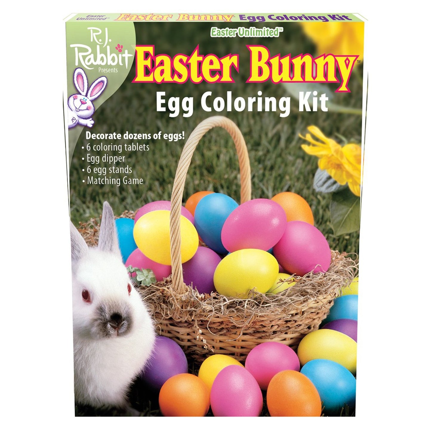 Regine Switzerland Easter Bunny Egg Coloring Kit - Fun & Creative Activity for Kids