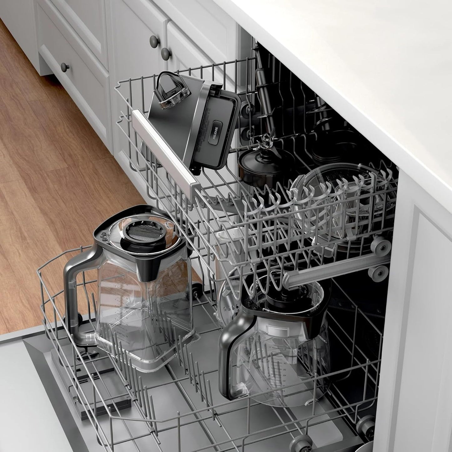 Ninja CO905KS Deluxe Kitchen System - 1600W Auto-IQ Base, 88oz Pitcher & 9-Cup Food Processor