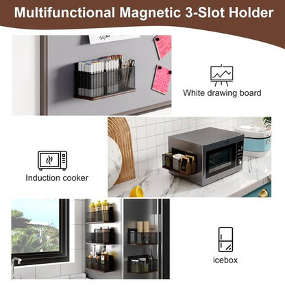 IZLIF Coffee Bar Organizer, 60 Capacity K Cup Organizer for Countertop, 2 Tier Sliding Coffee Pod Storage Drawer with Disposable Cup & Lid Holder, Black