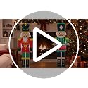 Nutcracker Christmas Cardboard Cutout Standups - 2 Pieces - Holiday Photo Booth Props