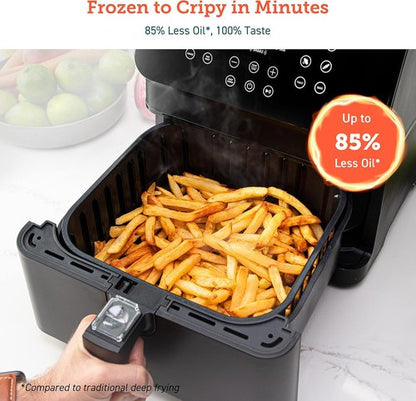 COSORI 12-in-1 Air Fryer - 5.8QT Capacity, Fast Cooking with AdaptIQ Tech | Includes 100+ Recipes