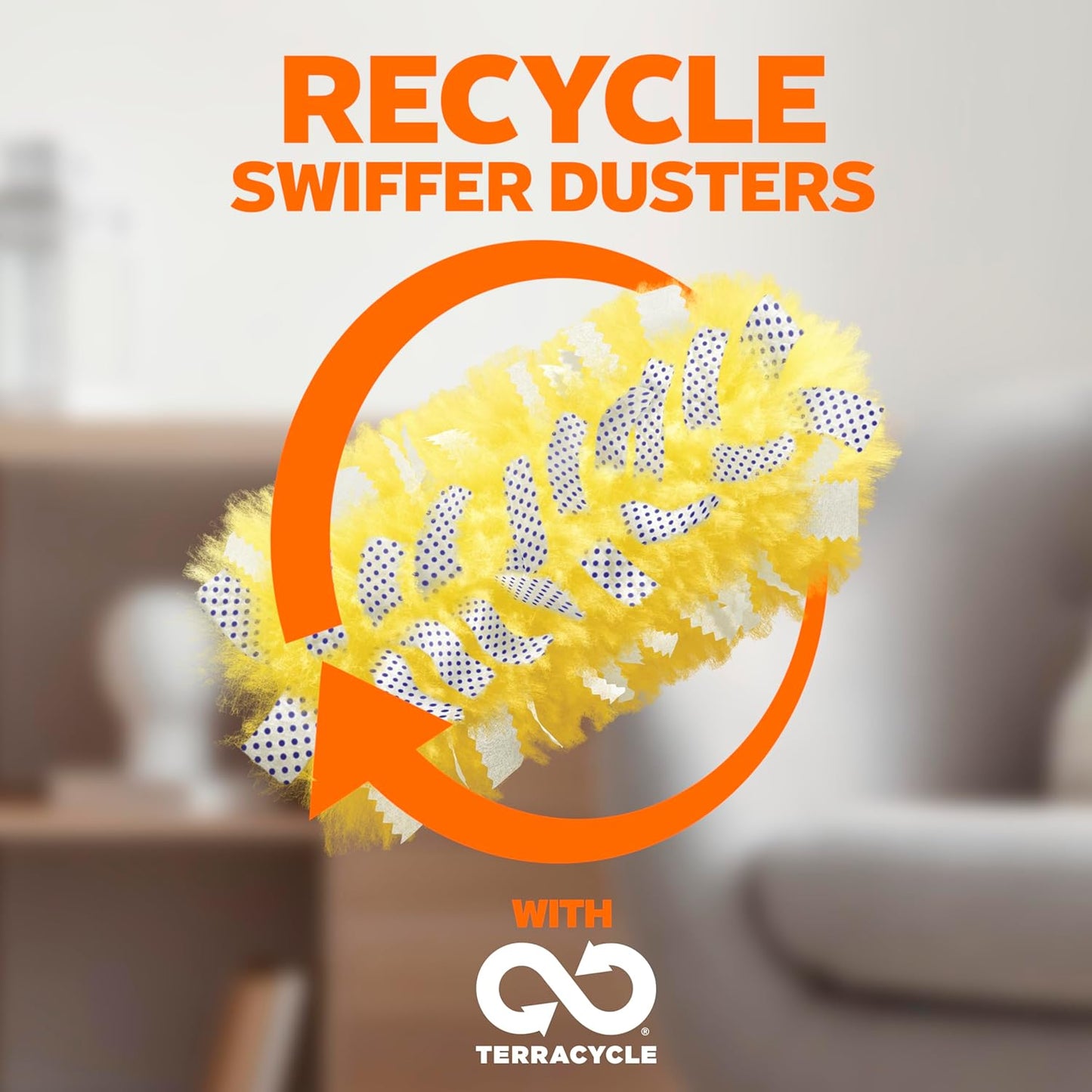 Swiffer Duster Kit - Heavy Duty Starter Kit with 8 Refills & 6 ft Extendable Handle