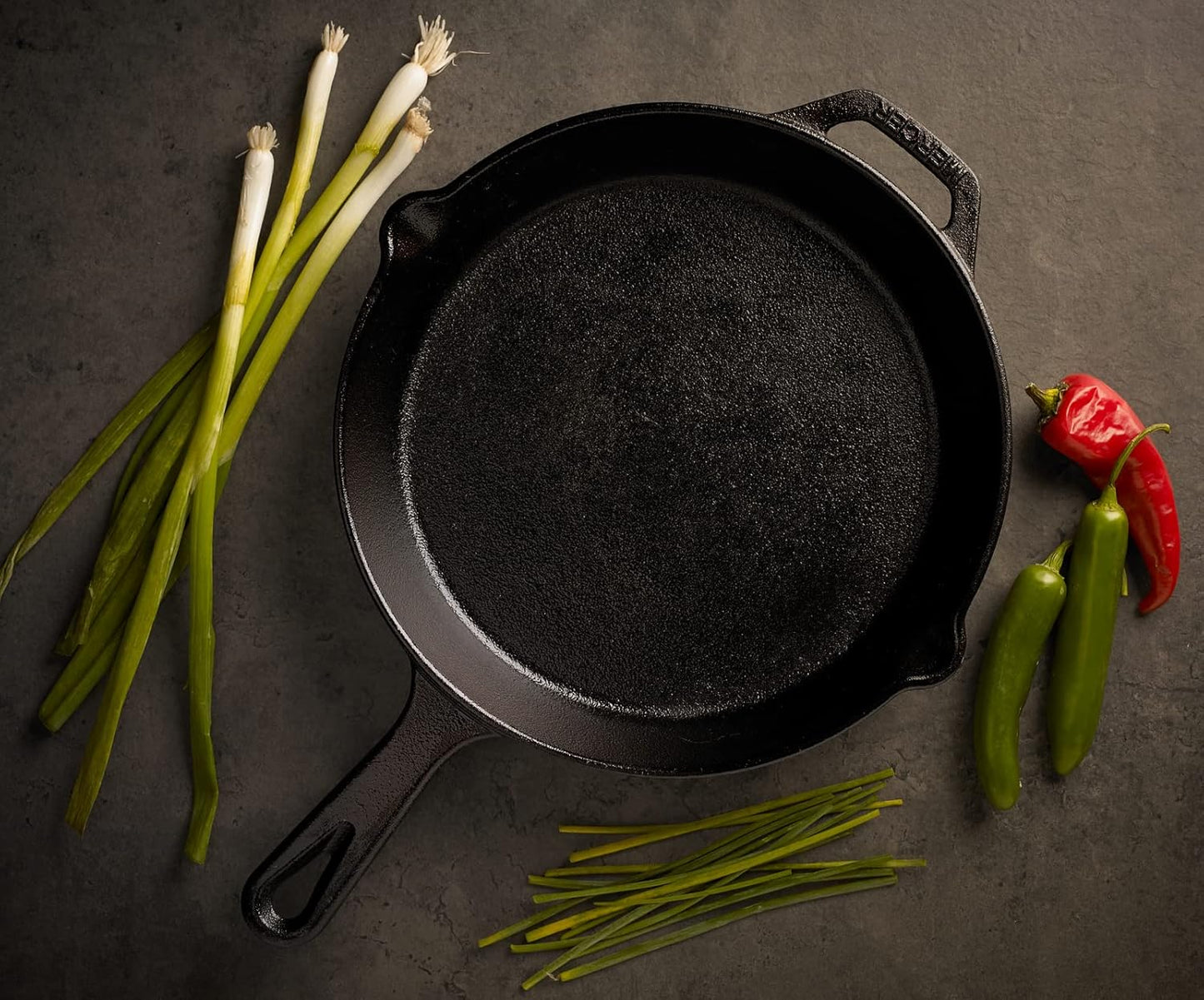 Mercer Culinary Pre-Seasoned Cast Iron Skillet - 10.25-Inch Durable Cooking Essential