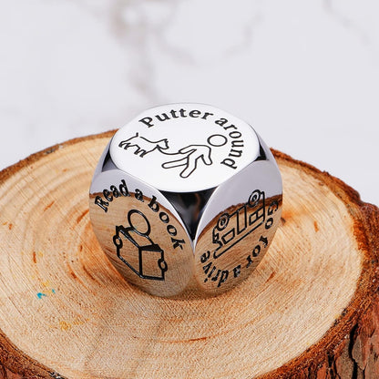 Retirement Gifts for Men Women, Retired Gifts for Men Funny Decider Dice, Happy Retirement Gifts for Boss Coworker Going Away Leaving Gifts for Coworker Retired Dad Teacher Easter Basket Stuffers