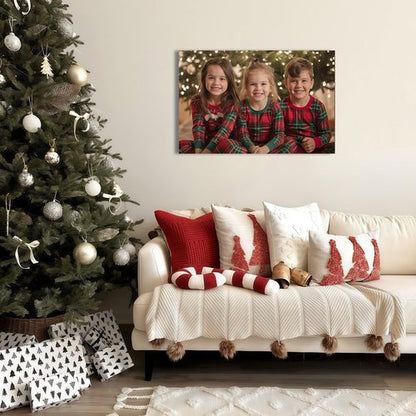 JIMUJIA Custom Canvas Art Print - Personalized Unframed Wall Decor for Home & Office (24"x16")