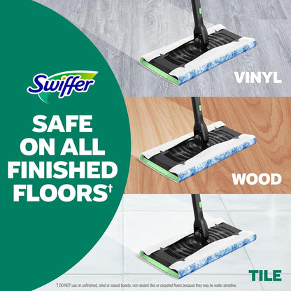 Swiffer Heavy Duty Mop Refills - Multi-Surface Cleaning Cloths with Gain & Unstopables Scents | 30 Count