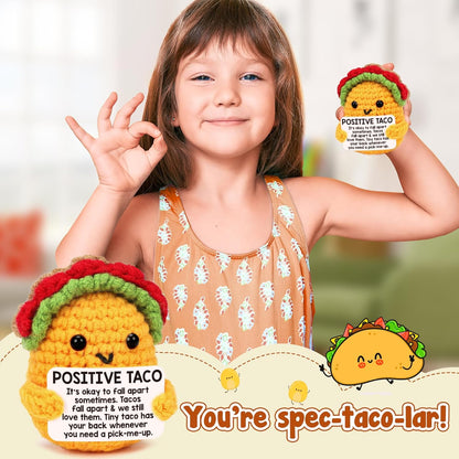 Mini Emotional Taco | Unique Birthday Gift for Women & Men | Perfect for Teachers, Moms, & Friends