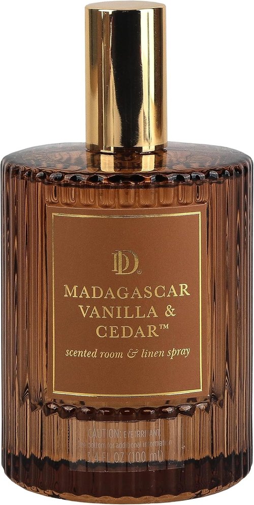 Darsee & David Room & Linen Spray - Madagascar Vanilla & Cedar | 3.4 Ounces